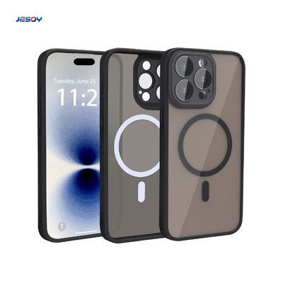 Skin Friendly Magsafe Magnetic Mobile Phone Case Shockproof For IPhone Samsung