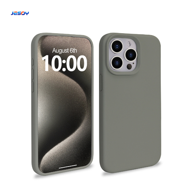 3M Liquid Silicone Phone Case Mobile Back Cover Shockproof Skin Friendly