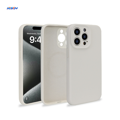 Real Liquid Silicone Mobile Phone Case Waterproof Shockproof For Samsung S24