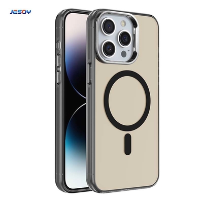 IMD Matte Clear Magnetic Magsafe Phone Case Shockproof For iPhone 15 16 Pro Max