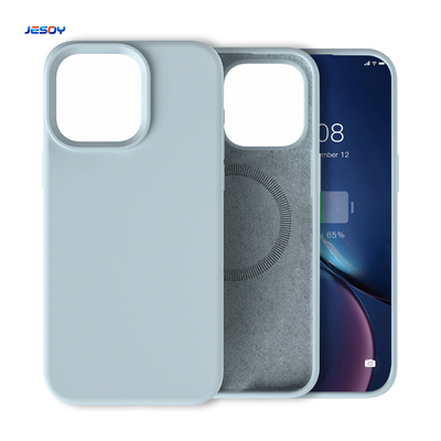 Strong Magnet Magsafe Liquid Silicone Phone Case For IPhone 16 Pro