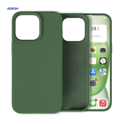 Drop Protection Real Liquid Silicone Phone Cover Shockproof For IPhone Cover