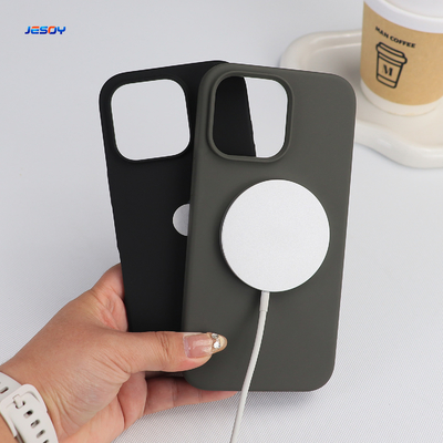 Shockproof Silicon Mobile Cover with Logo Magnetic Silicone Phone Case For iPhone 17