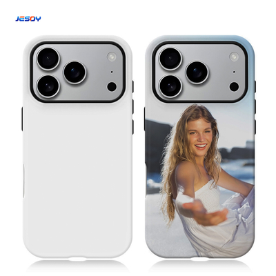 Blank 3D Coated 2 in 1 Sublimation Film Phone Case DIY Custom Glossy for iPhone 17